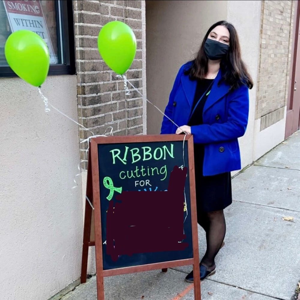 Blue Old Navy Wool Pea Coat - L